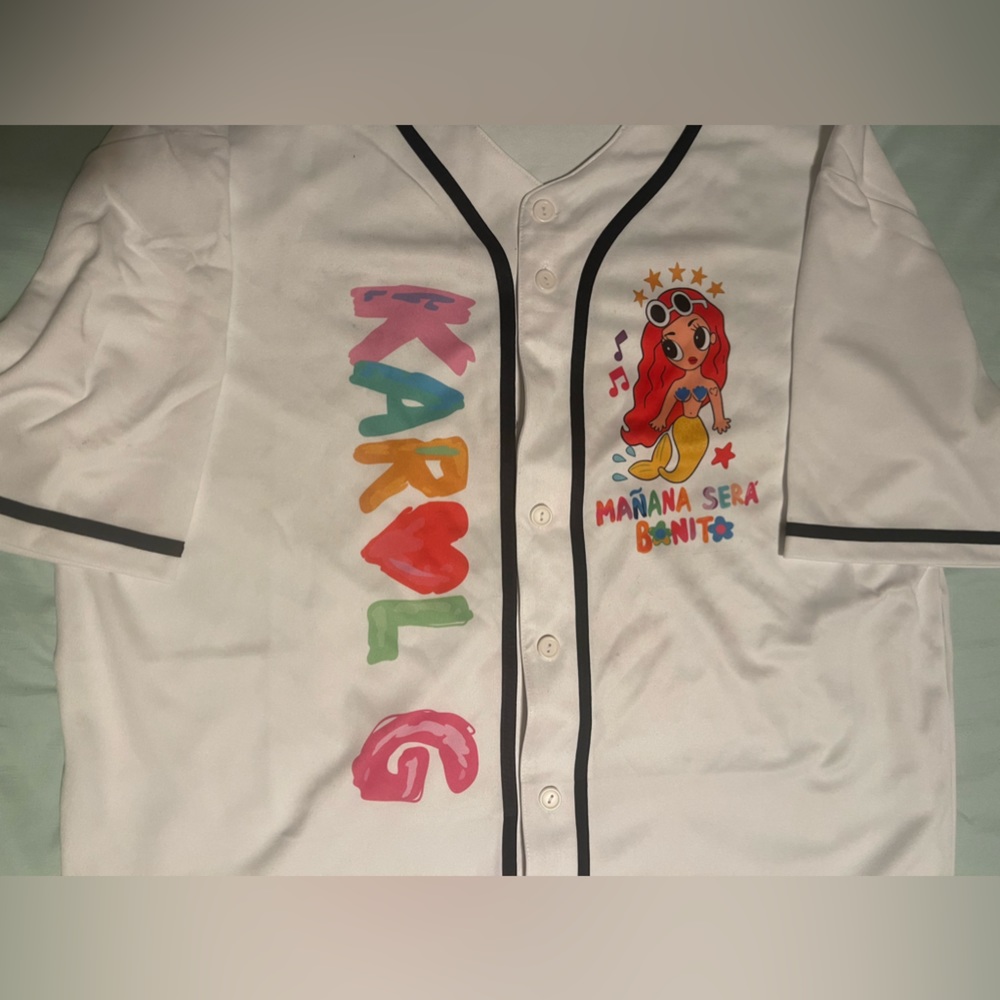 Karol G MSB Tour Jersey 🌸🌼✨🌈